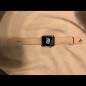 42 MM rose gold Apple Watch